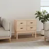 Image de vidaXL Armoire console 90x40x78 cm Bois de pin solide821739