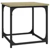 Image de vidaXL Table d'appoint ChÃªne sonoma 40x40x40 cm Bois d'ingÃ©nierie