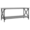 Image de vidaXL Table basse Sonoma gris 100x45x45 cm Bois d'ingÃ©nierie et fer