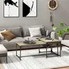 Image de vidaXL Tables basses 2 pcs Chêne sonoma Bois d'ingénierie823338