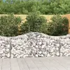 Image de vidaXL Paniers à gabions arqués 13 pcs 200x50x80/100 cm Fer galvanisé
