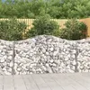 Image de vidaXL Paniers à gabions arqués 6 pcs 200x50x100/120 cm fer galvanisé