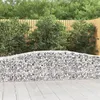 Image de vidaXL Paniers à gabions arqués 8 pcs 400x50x60/80 cm Fer galvanisé
