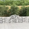 Image de vidaXL Paniers à gabions arqués 20 pcs 200x30x60/80 cm Fer galvanisé