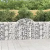 Image de vidaXL Paniers à gabions arqués 8 pcs 200x30x100/120 cm Fer galvanisé