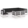 Image de Vidaxl Paniers Ã Gabions ArquÃ©s 6 Pcs 200x30x140/160 Cm Fer GalvanisÃ©