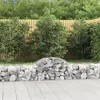 Image de vidaXL Paniers à gabions arqués 30 pcs 200x50x40/60 cm fer galvanisé3146274