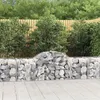 Image de vidaXL Paniers à gabions arqués 20 pcs 200x50x60/80 cm fer galvanisé
