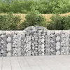 Image de vidaXL Paniers à gabions arqués 5 pcs 200x50x100/120 cm fer galvanisé
