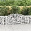 Image de vidaXL Paniers à gabions arqués 13 pcs 300x30x80/100 cm fer galvanisé