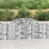 Image de vidaXL Paniers à gabions arqués 6 pcs 300x30x100/120 cm fer galvanisé