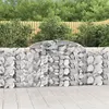 Image de vidaXL Paniers à gabions arqués 10 pcs 300x30x100/120 cm fer galvanisé