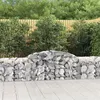 Image de vidaXL Paniers à gabions arqués 6 pcs 300x50x60/80 cm fer galvanisé3146669