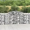 Image de vidaXL Paniers à gabions arqués 20 pcs 300x50x100/120 cm fer galvanisé