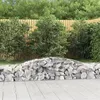 Image de vidaXL Paniers à gabions arqués 6 pcs 400x50x40/60 cm Fer galvanisé