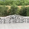 Image de vidaXL Paniers à gabions arqués 25 pcs 400x50x60/80 cm Fer galvanisé
