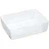 Image de vidaXL Lavabo blanc 48x37x13 cm céramique rectangle vidaXL vidaXL