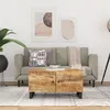 Image de vidaXL Table basse 80x50x40 cm Bois de manguier solide et d'ingénierie350636