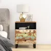 Image de vidaXL Table de chevet 50x33x62cm Bois de récupération et d'ingénierie350666