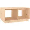 Image de vidaXL Vidaxl Table Basse 80x50x40 Cm Bois Massif De Pin