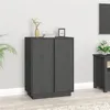 Image de vidaXL Buffet Gris 60x35x80 cm Bois massif de pin814491