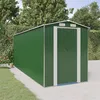 Image de vidaXL Abri de jardin Vert 192x523x223 cm Acier galvanisé3147431