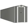Image de vidaXL Vidaxl Abri De Jardin Anthracite 192x191x223 Cm Acier Galvanisé