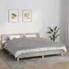 Image de vidaXL Couverture lestée Gris 155x220 cm 11 kg Tissu350723
