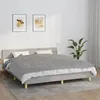 Image de Vidaxl Couverture LestÃ©e Gris 155x220 Cm 11 Kg Tissu