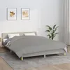 Image de vidaXL Couverture lestée Gris 200x225 cm 9 kg Tissu350726