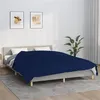 Image de vidaXL Couverture lestée Bleu 220x235 cm 11 kg Tissu350746