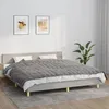 Image de Vidaxl Couverture LestÃ©e Gris 155x220 Cm 11 Kg Tissu