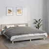 Image de vidaXL Couverture lestée avec housse Gris 155x220 cm 7 kg Tissu350830