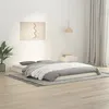 Image de vidaXL Cadre de lit sans matelas blanc 140x200 cm bois de pin massif823445