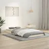 Image de vidaXL Cadre de lit sans matelas blanc 90x200 cm bois de pin massif823460
