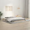 Image de vidaXL Cadre de lit 135x190 cm double bois massif de pin