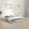 Image de vidaXL Cadre de lit sans matelas blanc 120x190 cm bois de pin massif823475