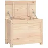 Image de vidaXL vidaXL Boîte de rangement 60x32x45,5 cm Bois massif de pin