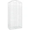 Image de vidaXL Vidaxl Panier De Gabions Arqué 100x50x200/220 Cm Fer Galvanisé
