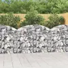 Image de vidaXL Panier de gabions arqué 150x30x100/120 cm Fer galvanisé153445