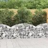 Image de Vidaxl Panier De Gabions ArquÃ© 150x50x60/80 Cm Fer GalvanisÃ©