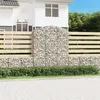 Image de vidaXL Panier de gabions arqué 150x50x180/200 cm Fer galvanisé153459