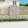 Image de Vidaxl Panier De Gabions ArquÃ© 150x50x220/240 Cm Fer GalvanisÃ©