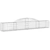 Image de vidaXL Vidaxl Panier De Gabions Arqué 300x30x40/60 Cm Fer Galvanisé