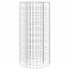 Image de vidaXL Vidaxl Foyer En Gabion Ø 50 Cm Fer Galvanisé