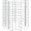 Image de vidaXL Foyer En Gabion Ø 100 Cm Fer Galvanisé Vidaxl Vidaxl