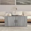 Image de vidaXL Table basse Sonoma gris 80x50x36 cm Bois d'ingénierie816518