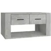 Image de vidaXL Table basse Gris bÃ©ton 80x50x40 cm Bois d'ingÃ©nierie