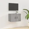 Image de vidaXL Meuble TV mural Sonoma gris 57x34,5x40 cm816622