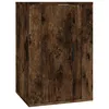 Image de Vidaxl Meuble Tv Mural ChÃªne FumÃ© 40x34,5x60 Cm
